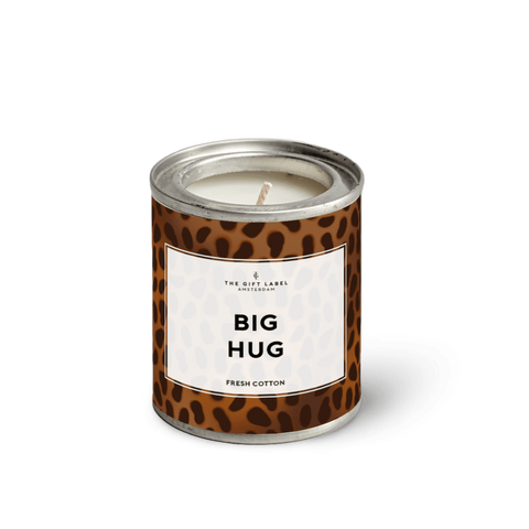 Candle tin - Big hug II - Fresh cotton
