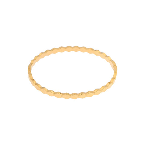 Dazzle bangle gold