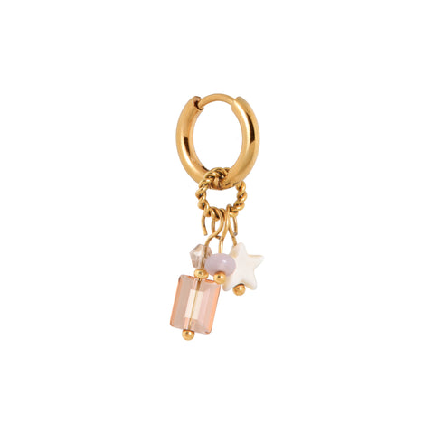 Single wild wild west hoop gold