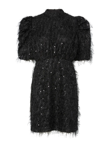 Yasilza 2/4 sequin dress - show - black