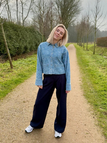 MSCHHenrika hw pant - sky captain