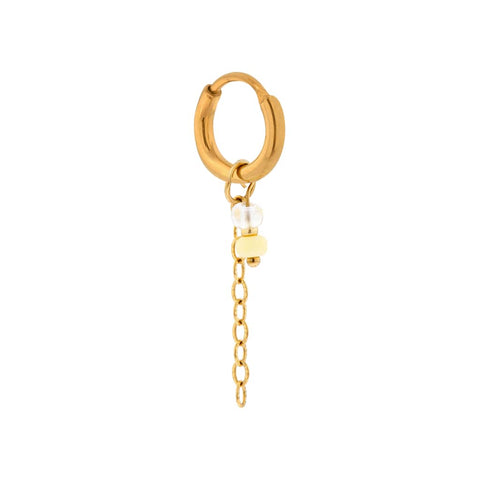 Chain yellow hoop gold