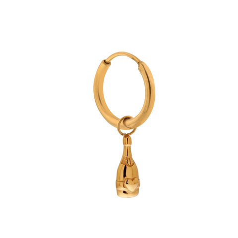 Single champopo hoop gold