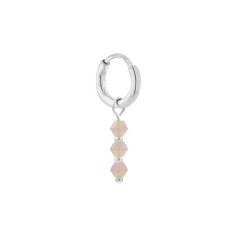 Bella donna hoop silver