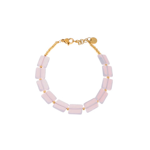 Gummy bracelet gold