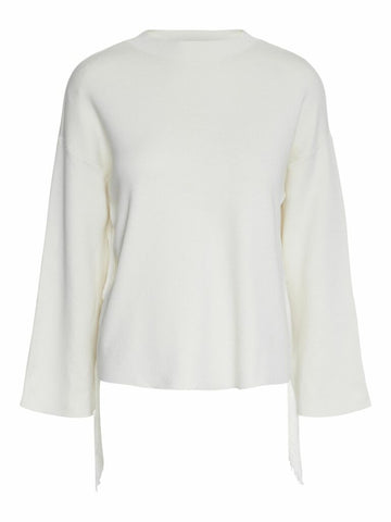 YASFRINGA LS O-NECK KNIT PULLOVER S. - Birch