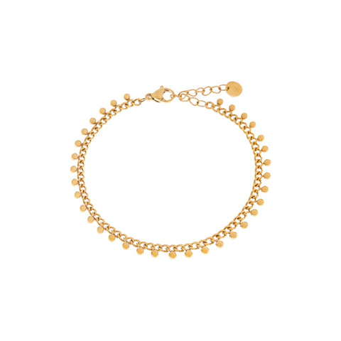 Baby dots bracelet gold
