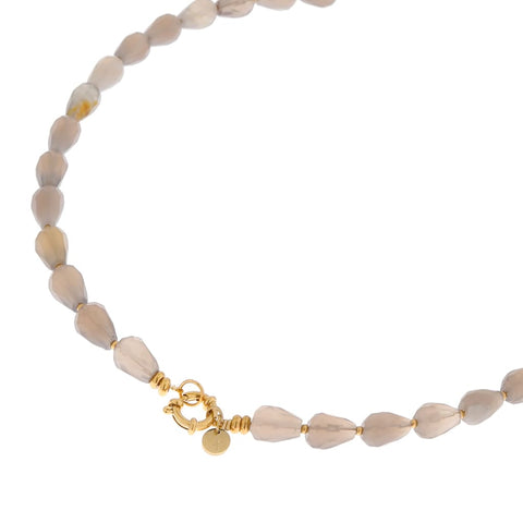 Pearl of the clouds necklace gold