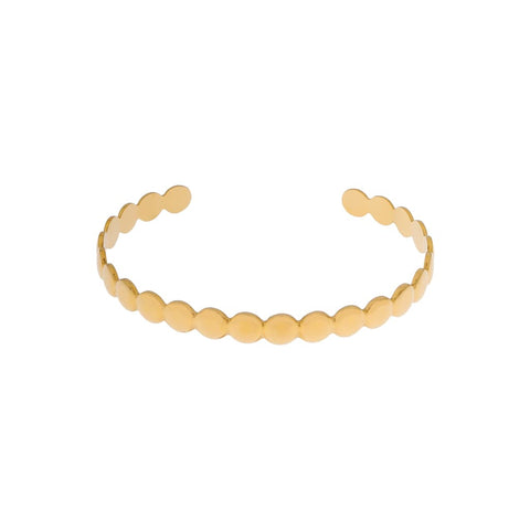 Round bangle gold