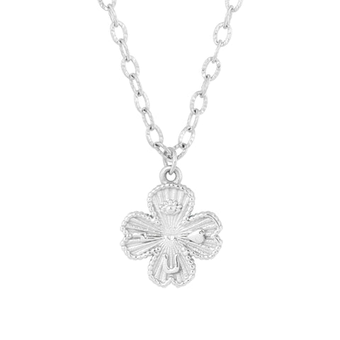 Wish me luck necklace silver