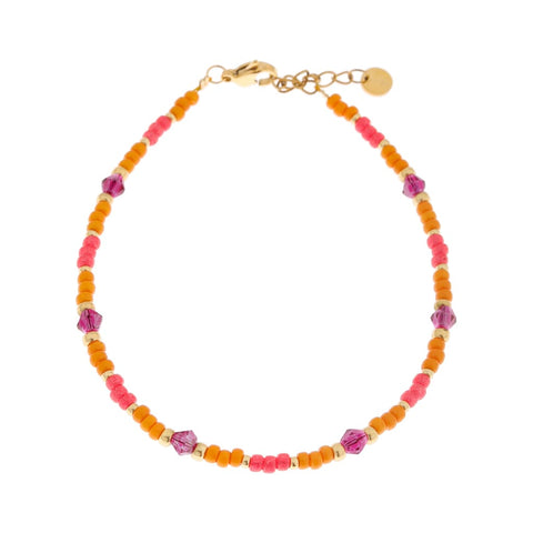 Sun kissed anklet gold