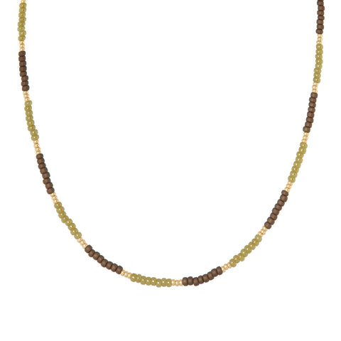 Lasso necklace gold