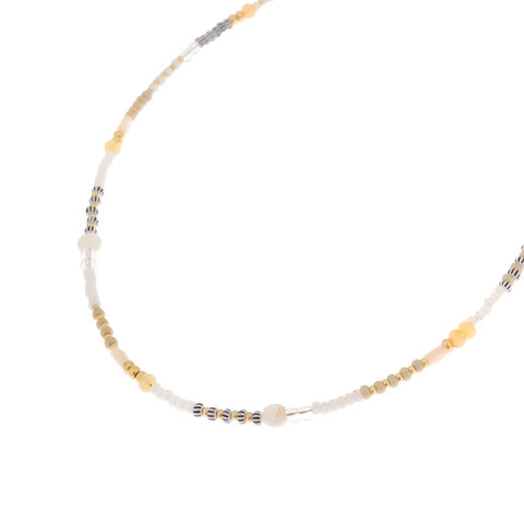 Sand sparkle necklace gold