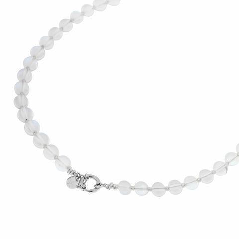 Ocean glow necklace silver