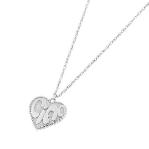 Ciao bella necklace silver