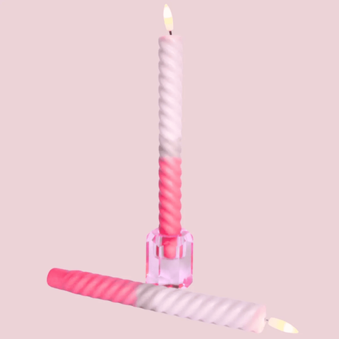 LED Swirl Kaars Amour Toujours