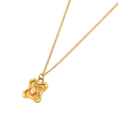 Limone necklace gold