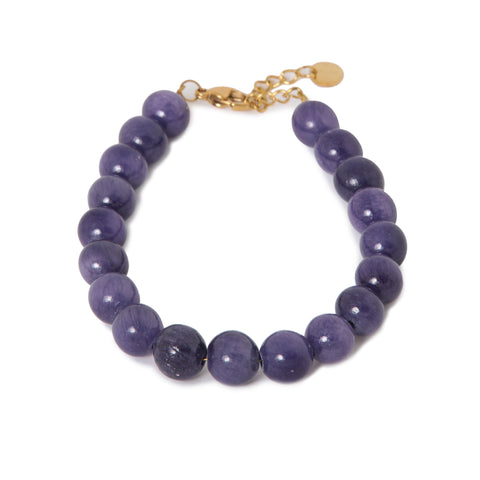 Indigo bracelet gold