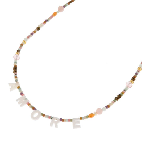 Amore pastello necklace gold