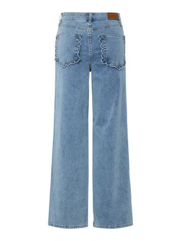 YASSCALA HMW denim jeans - Light blue denim
