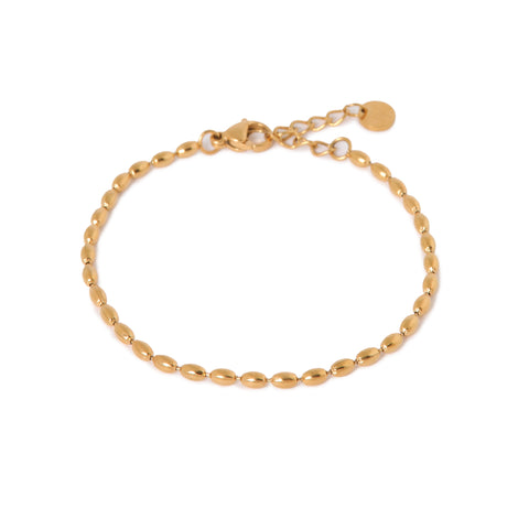 Bones bracelet gold