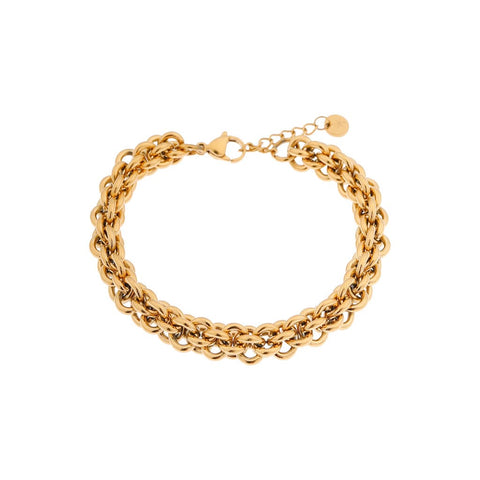 King cobra bracelet gold