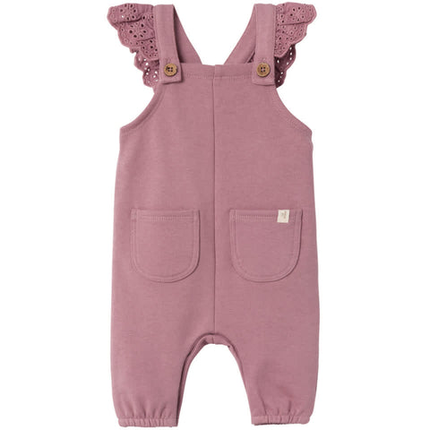 Nbfdoris loose sweat overall - nostalgia rose