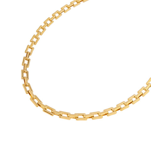 Queen of cubes neckace gold