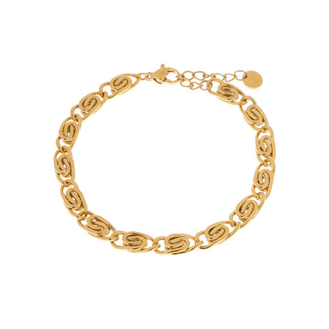 Maya bracelet gold