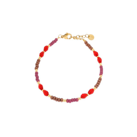 Queens rose bracelet gold