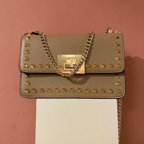 Ydby crossbody - dark beige/gold
