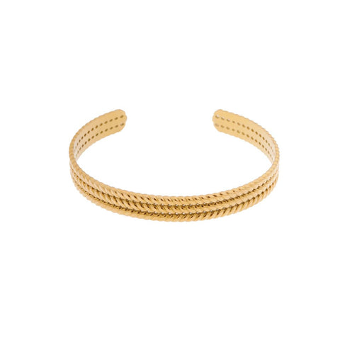 Triple bangle gold