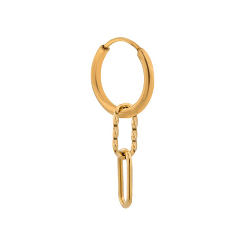 Single King George hoop gold