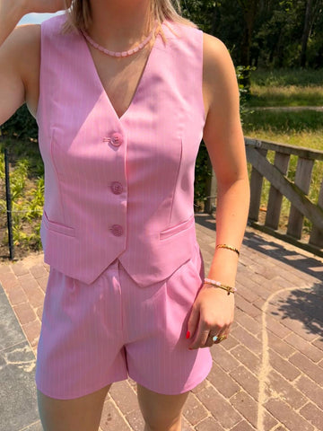 Gilet Nadine - pink