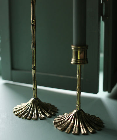 Bamboo Candle Holder Short - 15 cm - doing goods