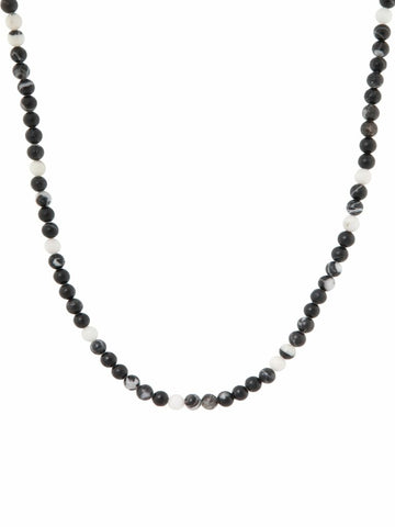 Big black necklace 54cm