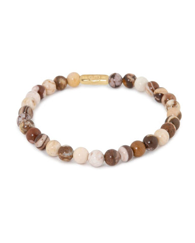 Big brown bracelet gold