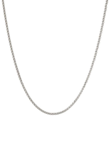 Cobra necklace silver 62cm