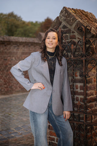 Collarless blazer MEA - Antra