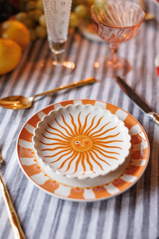 Plate sun