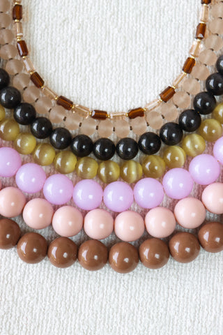 Noir mood necklace gold