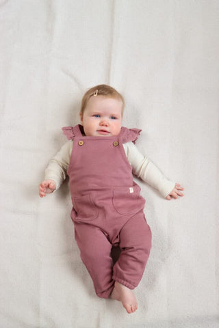 Nbfdoris loose sweat overall - nostalgia rose