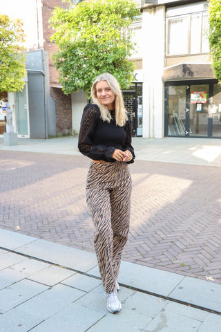Yaszira hmw jeans - chanterelle