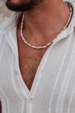 Benjamin necklace silver