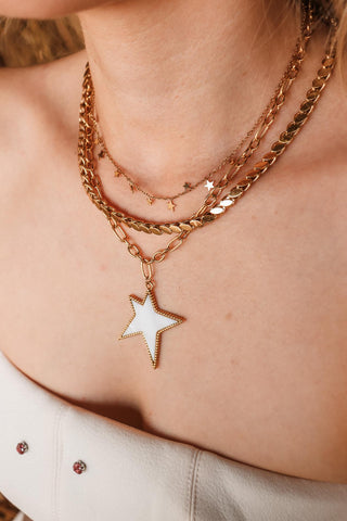 Twilight necklace gold