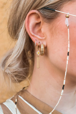 Single cocoon hoop gold