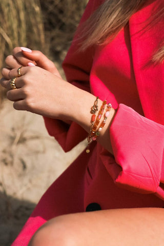 Peachy bracelet gold