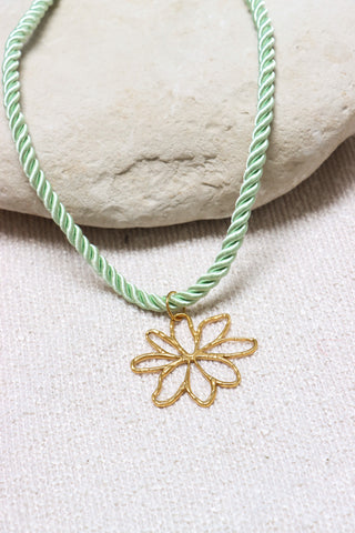 Mint to be necklace gold