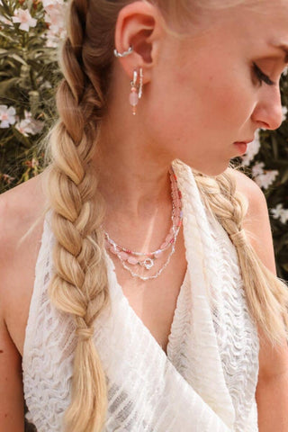 Half Moon Necklace Silver