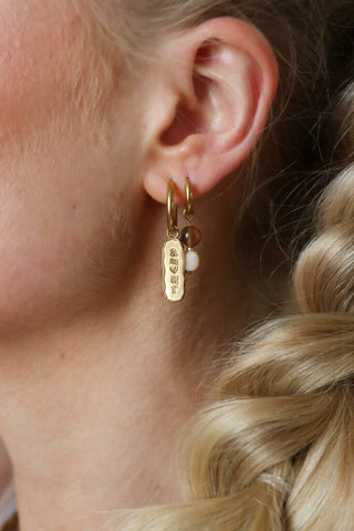 Single amour hoop gold